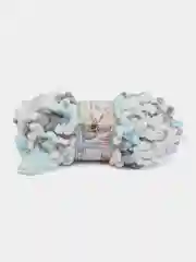 Мятный пряжа Alize Puffy Fine color 5 штук  петельки маленькие