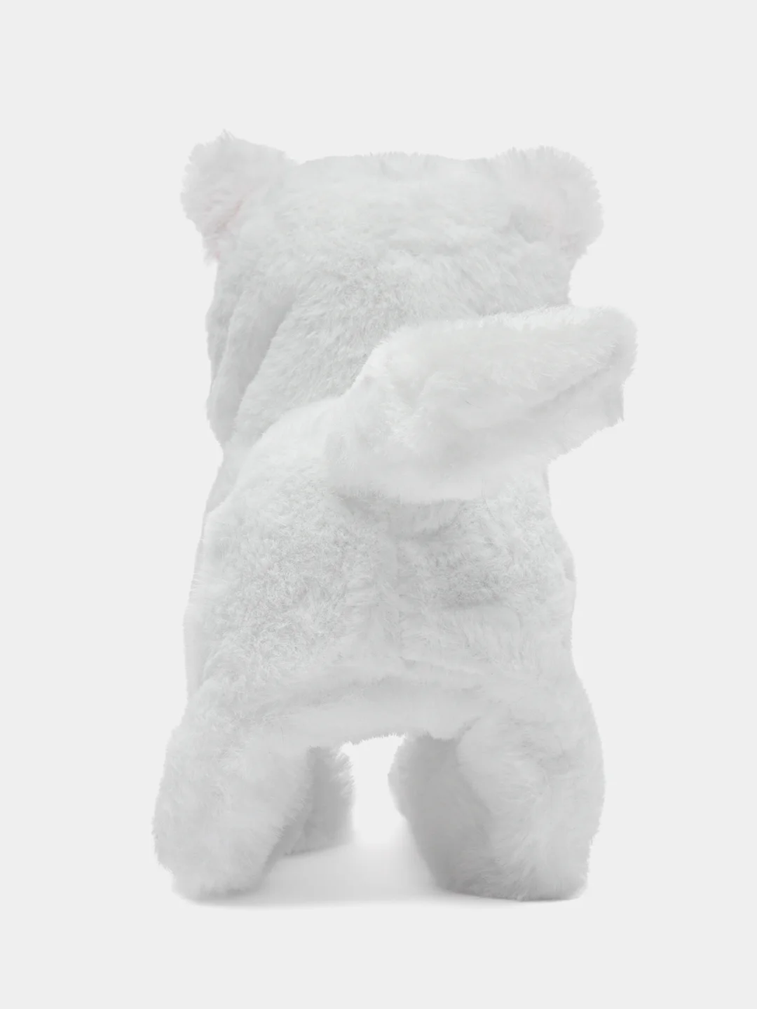 Кошка белая, на батарейках, 18 х 18 х 10 см