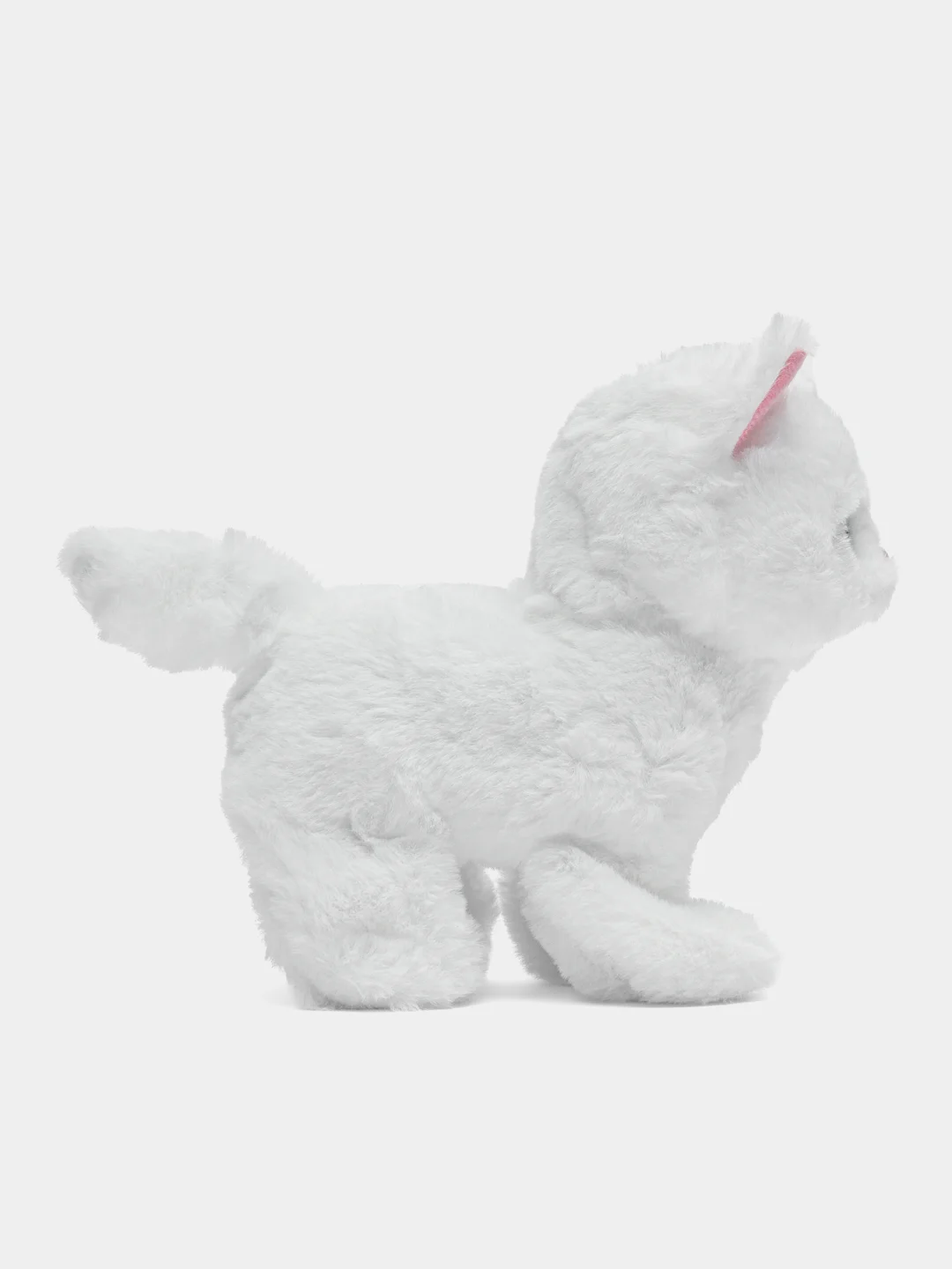 Кошка белая, на батарейках, 18 х 18 х 10 см