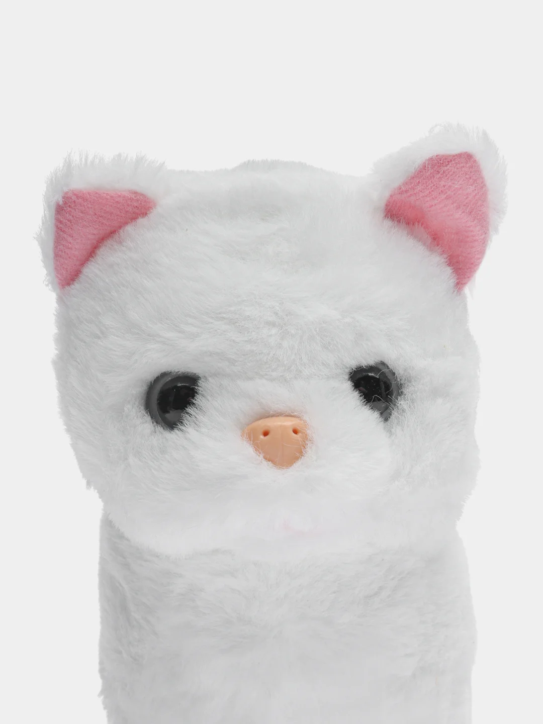 Кошка белая, на батарейках, 18 х 18 х 10 см