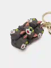 Розовый брелок силиконовый для рюкзака и ключей Дженга/Гроздь/Лисичка/Панда/Цыплёнок/Том и Джерри