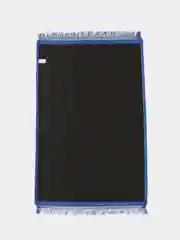 Синий намазлык, коврик для намаза, узор восточный, 0,8 x 1,2 м