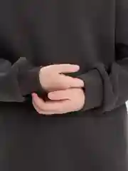 Черный детский спортивный костюм, утепленный, с начесом, на флисе