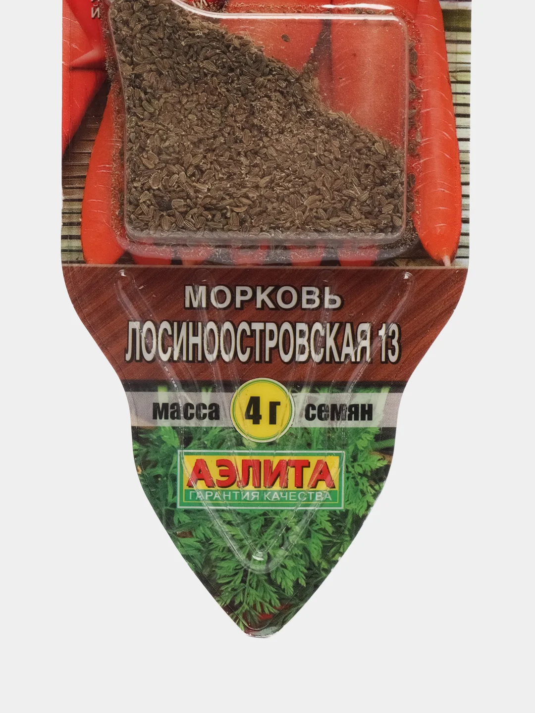 Морковь "Лосиноостровская 13", 4 г, Сеялка, Аэлита