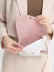 Розовый женская мини сумочка, через плечо, кросс-боди, мессенджер