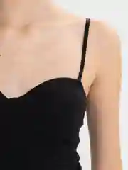Черный топ женский