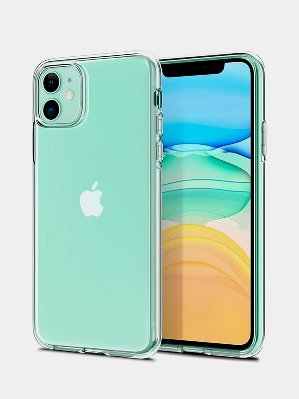 Чехол для  iPhone Айфо 6s 7 8 X XR XS 11 12 13 14 15 pro max mini силиконовый прозрачный