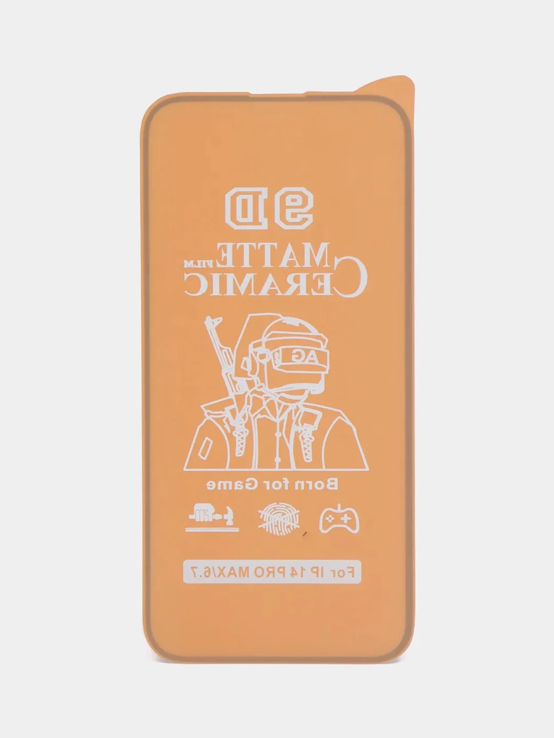 Защитная пленка iphone 14 pro, 14 pro max, керамическое, матовое apple
