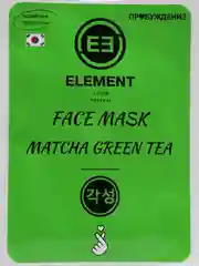 Голубой тканевая маска для лица Element, увлажняющая, питающая