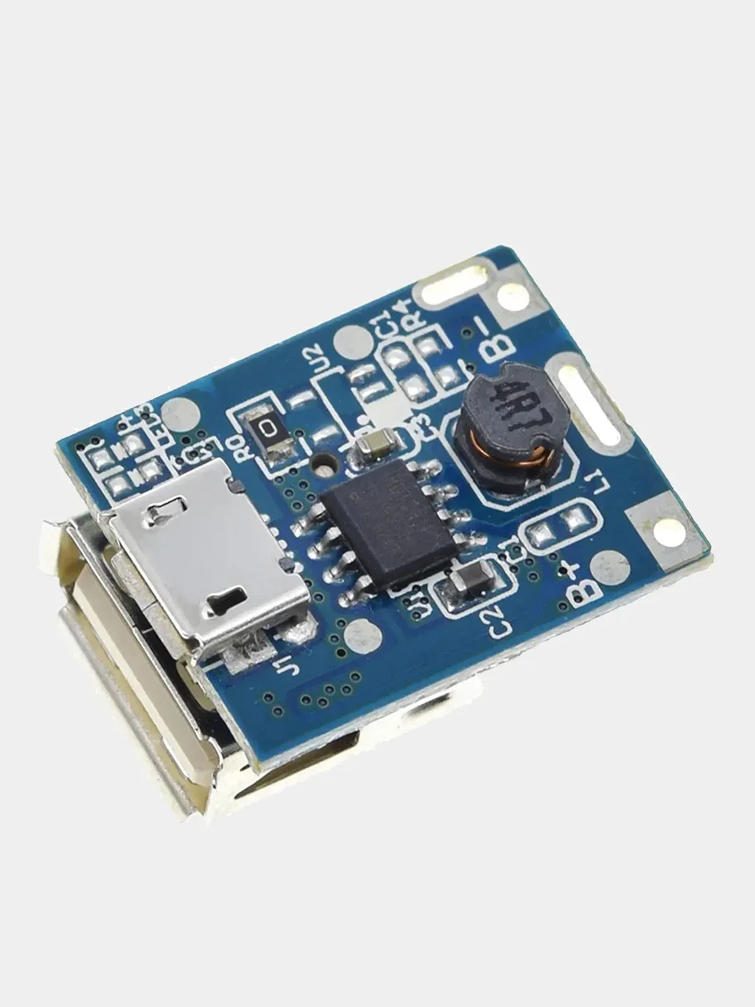 Модуль повербанк (powerbank) USB, Micro-USB 1S