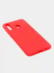 Голубой силиконовый чехол накладка для Samsung a20/a30