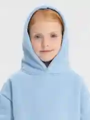 Голубой детский спортивный костюм, утепленный, с начесом, на флисе