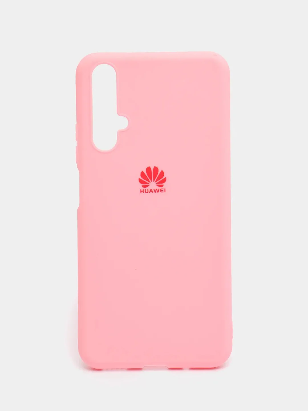 Розовый чехол Huawei Honor 20 / Nova 5T, Нова 5Т, силиконовый матовый плотный с закрытым низом