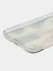 Серебряный чехол для iPhone 11, с принтом, силиконовый