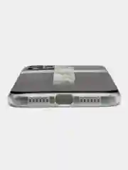 Серый металлик чехол для iPhone 11, с принтом, силиконовый