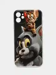 Слоновая кость чехол для iPhone 11, с принтом, силиконовый