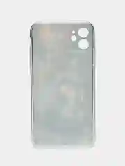 Слоновая кость чехол для iPhone 11, с принтом, силиконовый