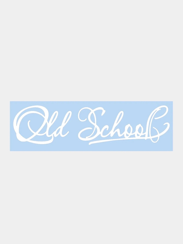 Наклейка на авто "Old School", 25 х 7 см
