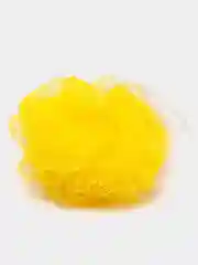 Желтый мочалка шар бантик