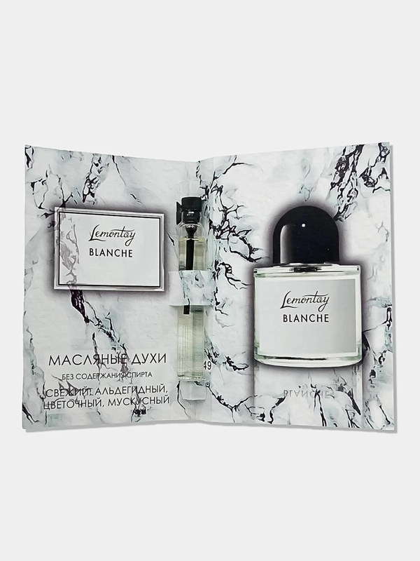 Lemontay масляные духи женские №549: blanche, бланш, 3 мл
