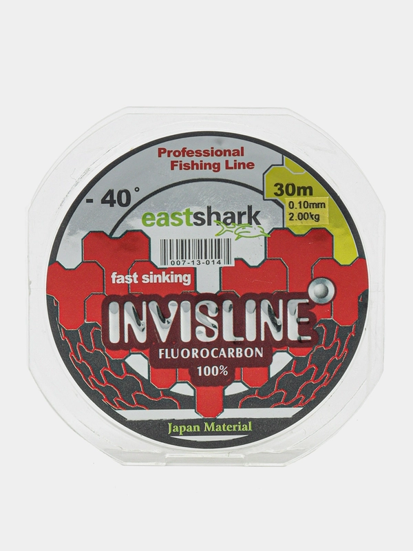 Леска INVISLINE fluorocarbon Флюорокарбон, 30 м