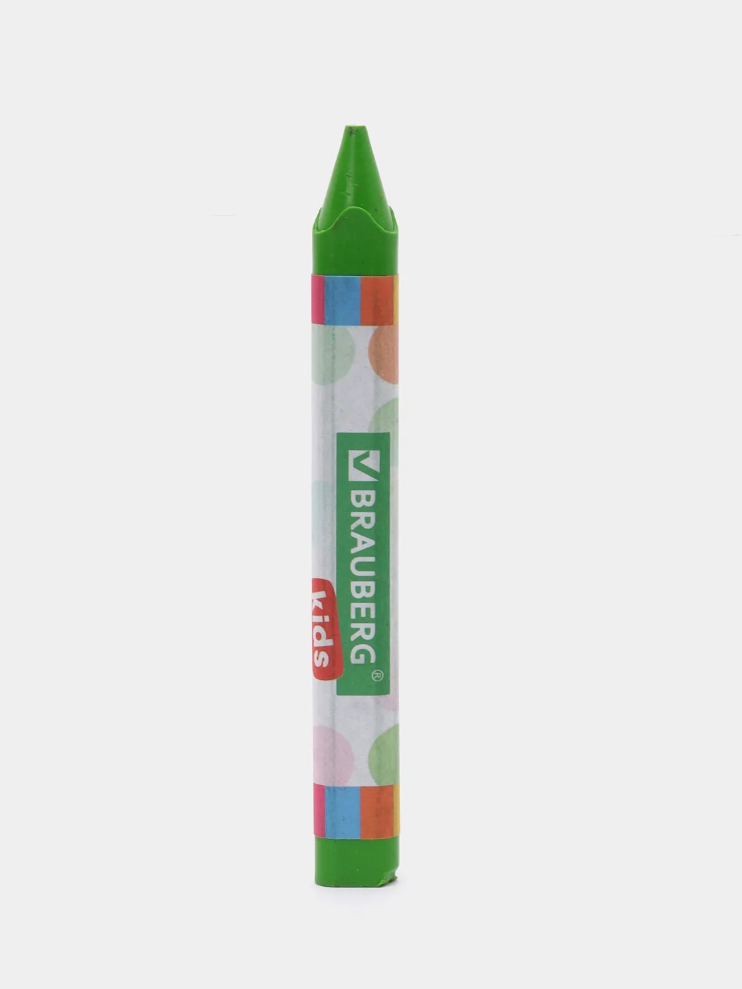 Восковые мелки для рисования утолщенные Brauberg Kids, Набор 12 цветов, 271695