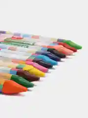 Восковые мелки для рисования утолщенные Brauberg Kids, Набор 12 цветов, 271695