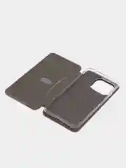 Багровый чехол-книжка Xiaomi Redmi 12C, 13С, POCO C55, С65, Redmi 12, 13 (Редми 12С, 13С, Поко С55)