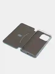 Голубой чехол-книжка Xiaomi Redmi 12C, 13С, POCO C55, С65, Redmi 12, 13 (Редми 12С, 13С, Поко С55)