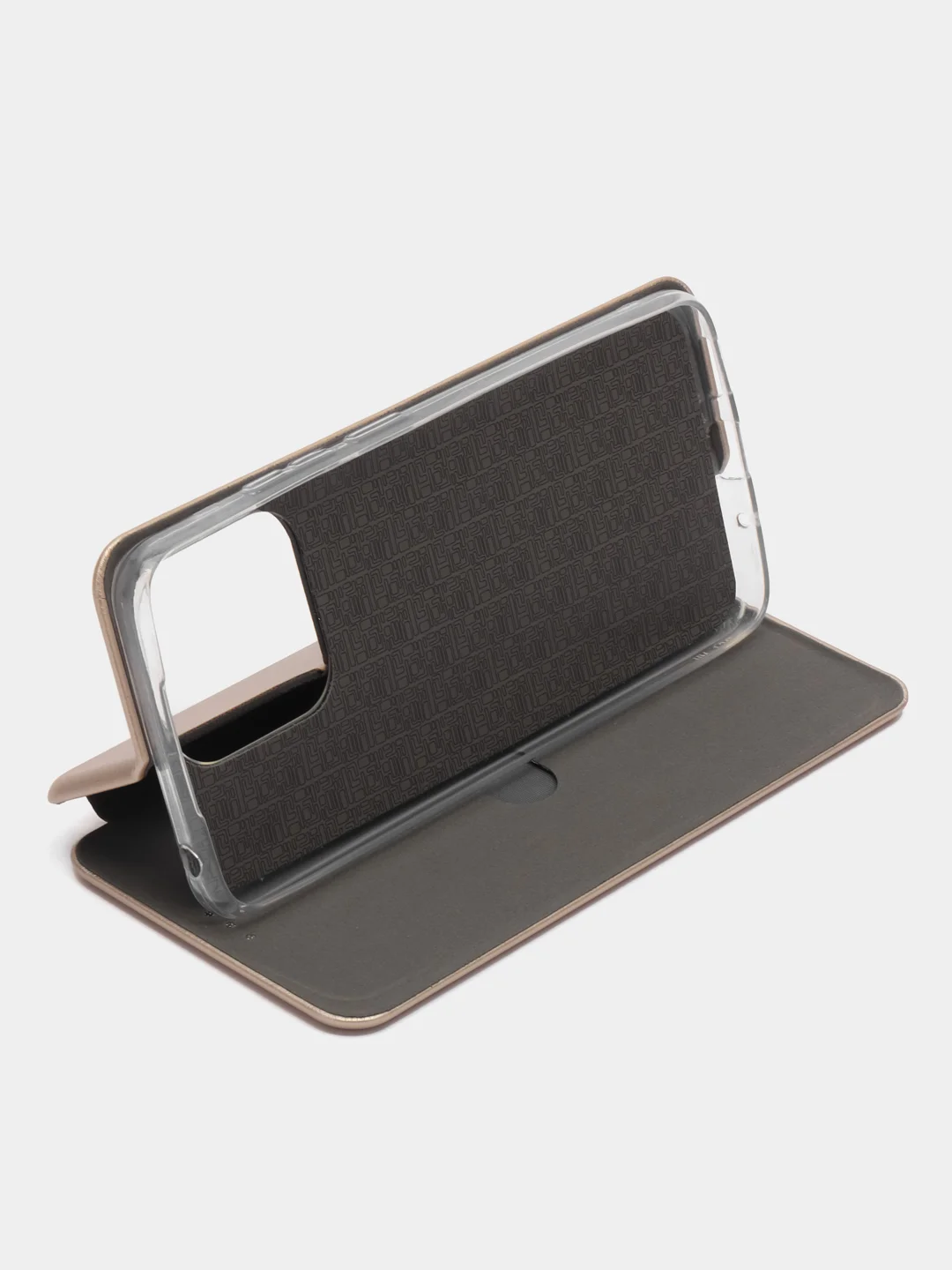 Золотой чехол-книжка Xiaomi Redmi 12C, 13С, POCO C55, С65, Redmi 12, 13 (Редми 12С, 13С, Поко С55)