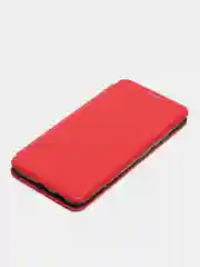 Красный чехол-книжка Xiaomi Redmi 12C, 13С, POCO C55, С65, Redmi 12, 13 (Редми 12С, 13С, Поко С55)