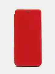 Красный чехол-книжка Xiaomi Redmi 12C, 13С, POCO C55, С65, Redmi 12, 13 (Редми 12С, 13С, Поко С55)