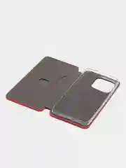 Красный чехол-книжка Xiaomi Redmi 12C, 13С, POCO C55, С65, Redmi 12, 13 (Редми 12С, 13С, Поко С55)