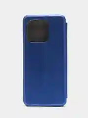 Синий чехол-книжка Xiaomi Redmi 12C, 13С, POCO C55, С65, Redmi 12, 13 (Редми 12С, 13С, Поко С55)
