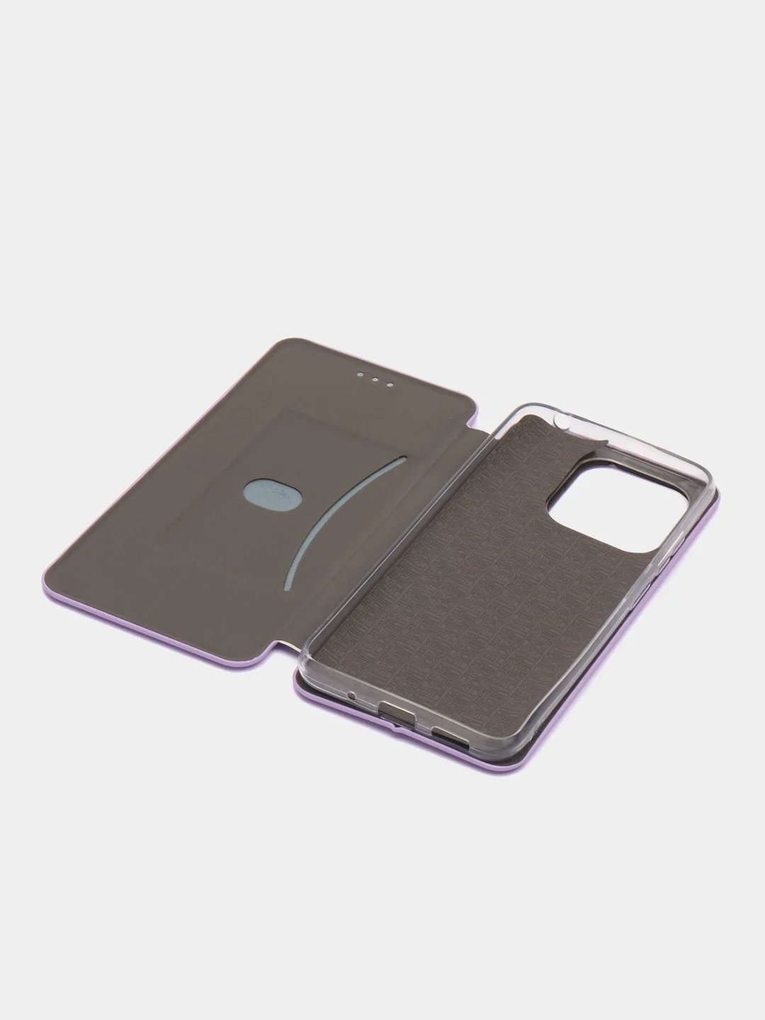 Сиреневый чехол-книжка Xiaomi Redmi 12C, 13С, POCO C55, С65, Redmi 12, 13 (Редми 12С, 13С, Поко С55)