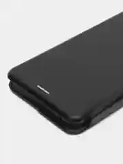 Черный чехол-книжка Xiaomi Redmi 12C, 13С, POCO C55, С65, Redmi 12, 13 (Редми 12С, 13С, Поко С55)