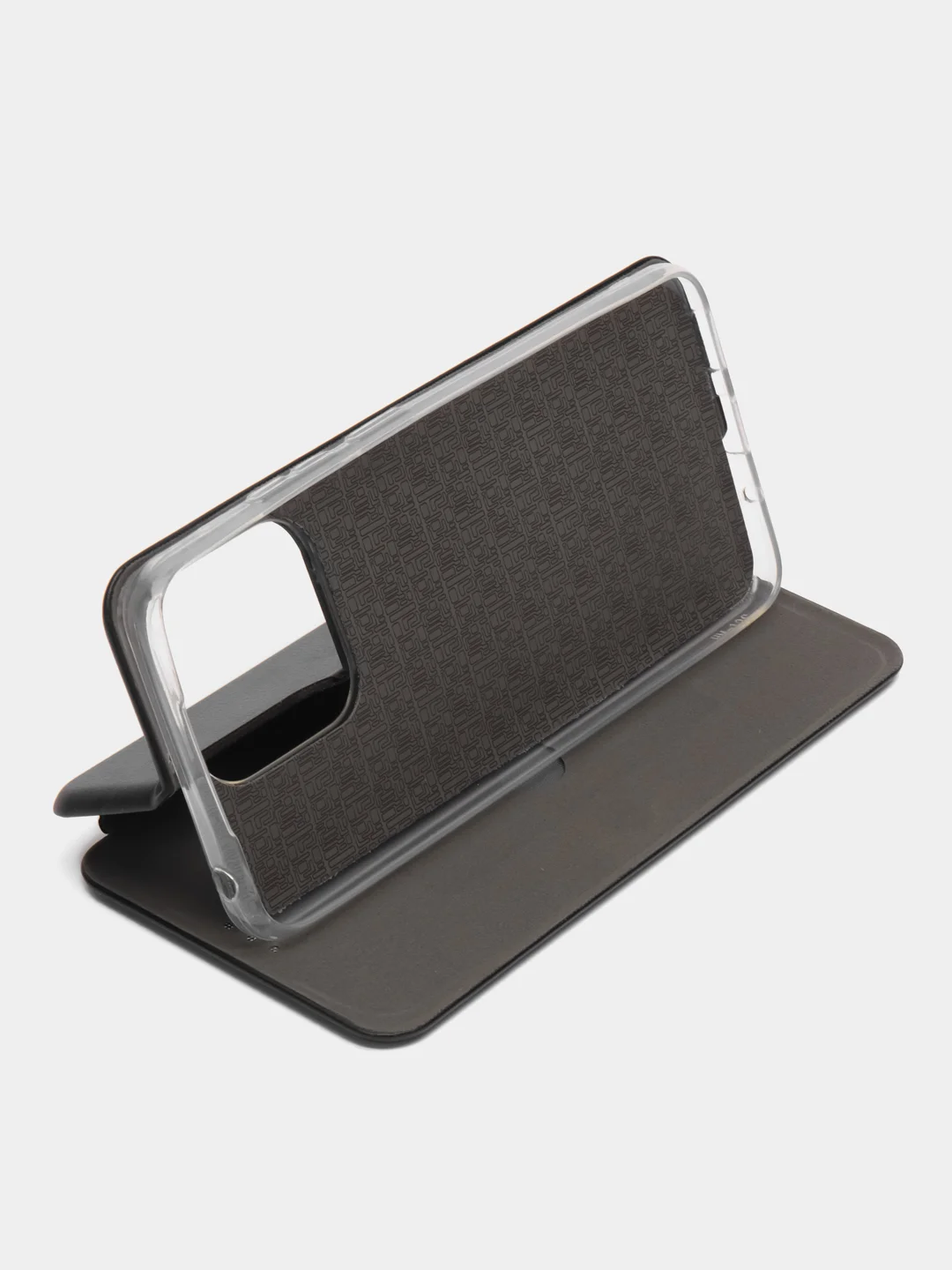 Черный чехол-книжка Xiaomi Redmi 12C, 13С, POCO C55, С65, Redmi 12, 13 (Редми 12С, 13С, Поко С55)