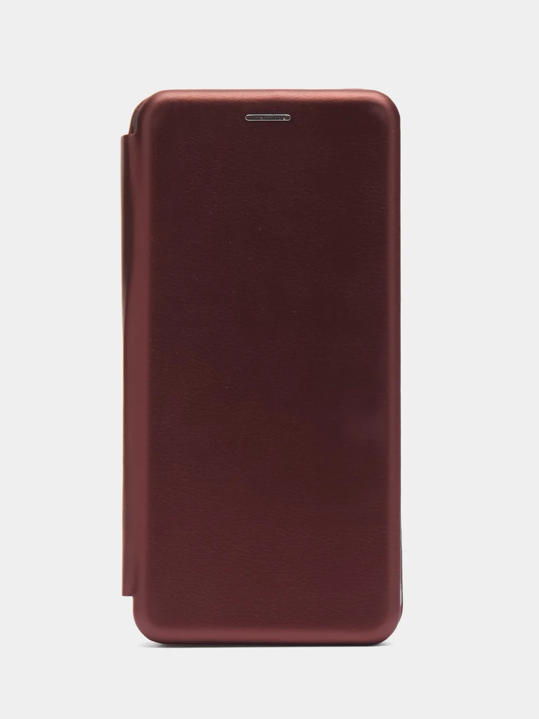 Багровый чехол-книжка для Xiaomi Redmi Note 12 5G / Poco X5 5G (Сяоми Редми Ноте 12 и Поко Х5)