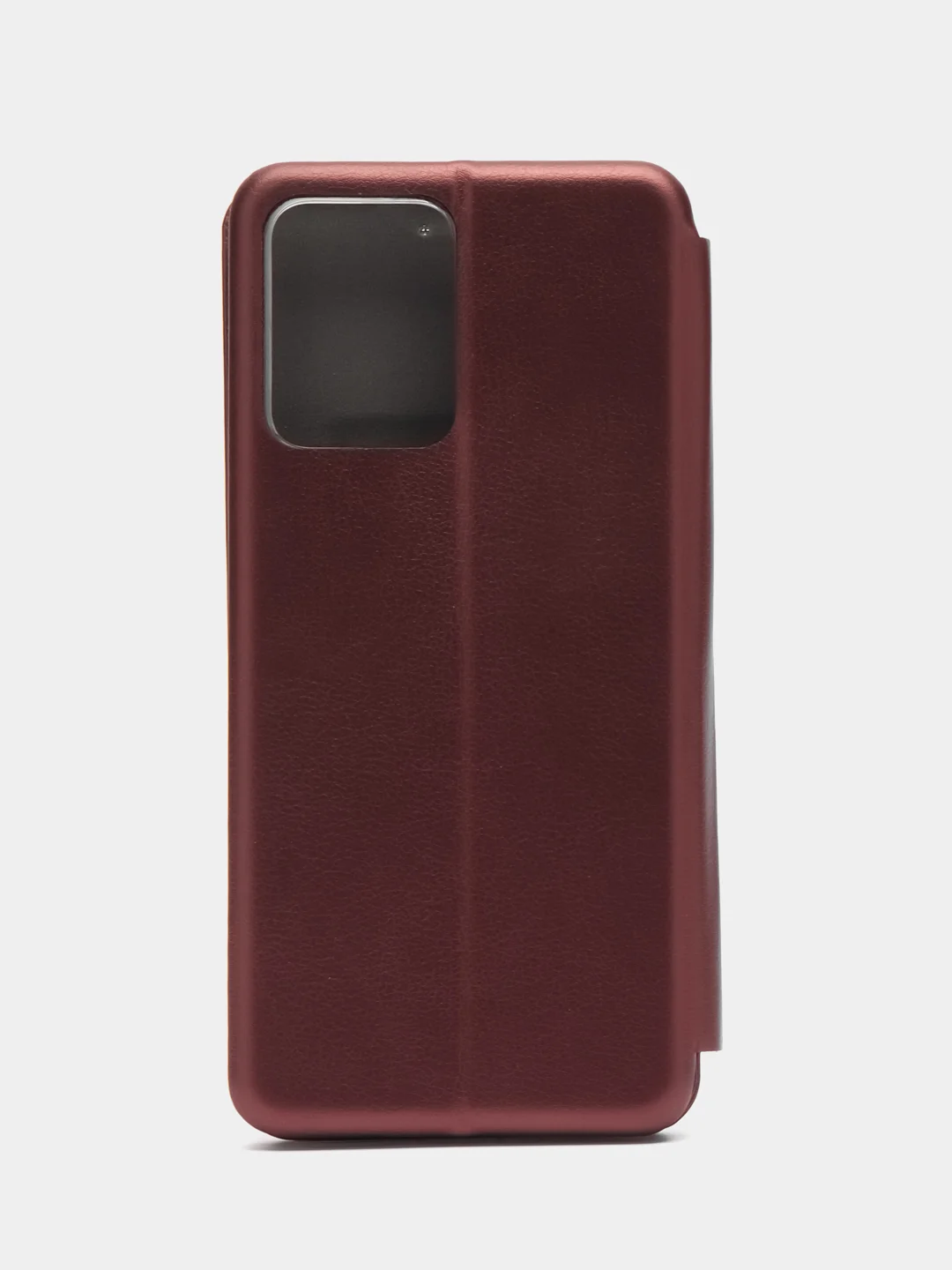 Багровый чехол-книжка для Xiaomi Redmi Note 12 5G / Poco X5 5G (Сяоми Редми Ноте 12 и Поко Х5)