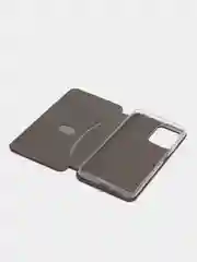 Багровый чехол-книжка для Xiaomi Redmi Note 12 5G / Poco X5 5G (Сяоми Редми Ноте 12 и Поко Х5)