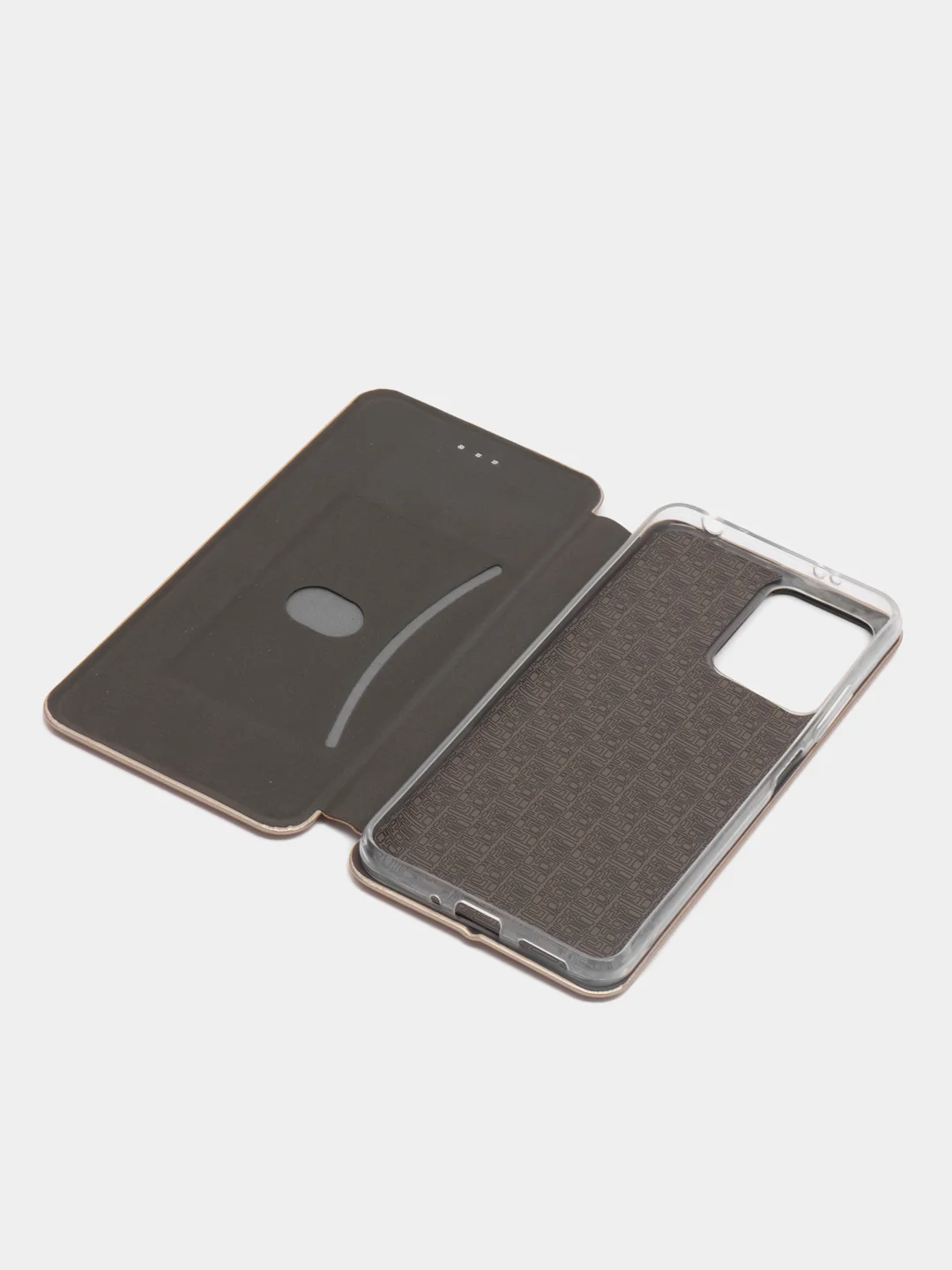 Золотой чехол-книжка для Xiaomi Redmi Note 12 5G / Poco X5 5G (Сяоми Редми Ноте 12 и Поко Х5)