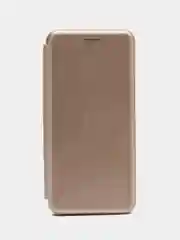 Золотой чехол-книжка для Xiaomi Redmi Note 12 5G / Poco X5 5G (Сяоми Редми Ноте 12 и Поко Х5)