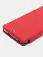 Красный чехол-книжка для Xiaomi Redmi Note 12 4G, Redmi Note 13 4G( Сяоми Редми Ноте 12 4G)