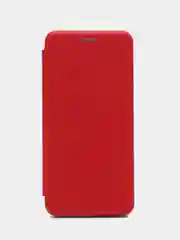 Красный чехол-книжка для Xiaomi Redmi Note 12 4G, Redmi Note 13 4G( Сяоми Редми Ноте 12 4G)
