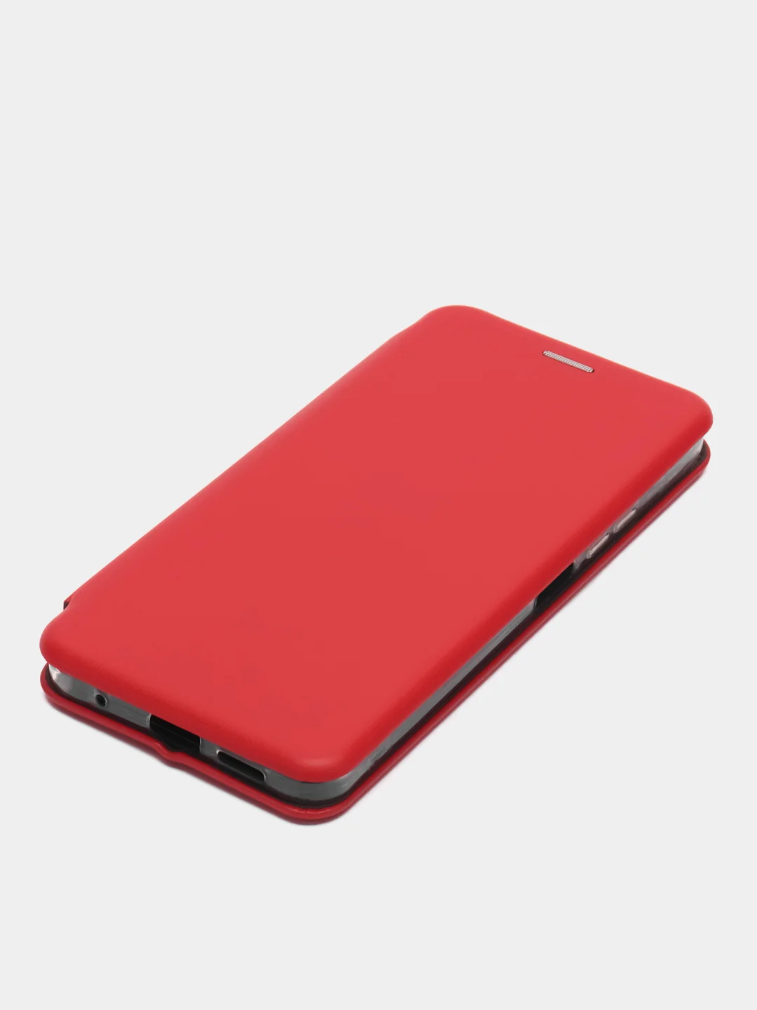 Красный чехол-книжка для Xiaomi Redmi Note 12 4G, Redmi Note 13 4G( Сяоми Редми Ноте 12 4G)