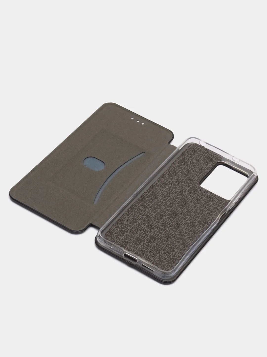 Черный чехол-книжка для Xiaomi Redmi Note 12 4G, Redmi Note 13 4G( Сяоми Редми Ноте 12 4G)