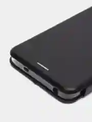 Черный чехол-книжка для Xiaomi Redmi Note 12 4G, Redmi Note 13 4G( Сяоми Редми Ноте 12 4G)