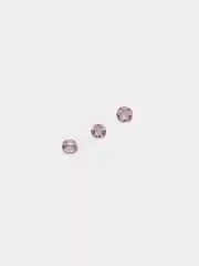 Сиреневый чешский бисер Preciosa 10/0, Transparent - silver line (10, 50 грамм)