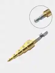 Сверло ступенчатое по металлу 4-12 mm / 4-20 mm / 4-32 mm, HSS4241, елочка