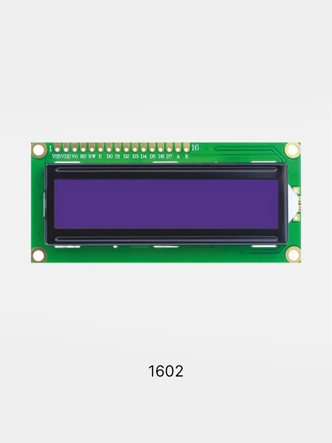 Синий жидкокристаллический дисплей LCD 1602, 2004 Arduino